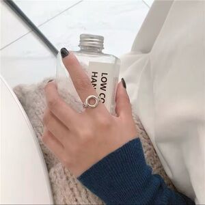Chic 925 Silver Circle Ring